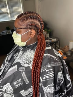View Women's Hair, Braids (African American), Hairstyles, Protective, Hair Extensions, 4A, Hair Texture - Francisca Nimo, Glenolden, PA