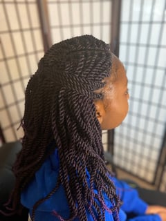 View Medium Length, Hair Length, Boho Chic Braid, Hairstyles, Braids (African American), Women's Hair - angela , Middletown, NY