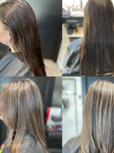 Image of  Hair Length, Women's Hair, Long, Layered, Haircuts, Highlights, Hair Color