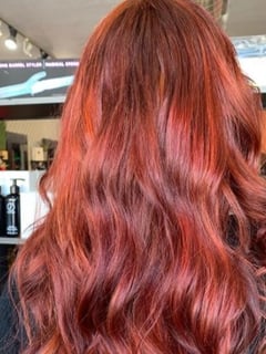 View Red, Haircut, Hair Color, Layers, Hair Length, Women's Hair, Full Color, Long Hair (Mid Back Length) - MxD , Englewood, CO
