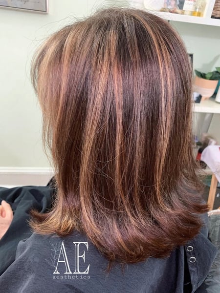 Image of  Women's Hair, Blowout, Balayage, Hair Color