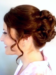 View Updo, Bridal, Curly, Hairstyles, Women's Hair - Cheri, Wilmington, MA