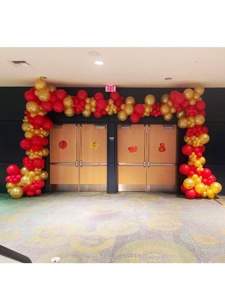 Image of  Balloon Decor, Event Type, Birthday, Baby Shower, Wedding, Graduation, Holiday, Valentine's Day, Corporate Event, School Pride