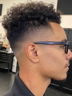 View Men's Hair, Haircut, Medium Fade - Juan Santos, Thomasville, NC