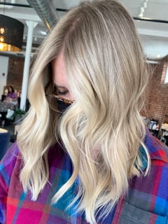 View Women's Hair, Blonde, Hair Color, Balayage - Angelica Murphy, Worcester, MA