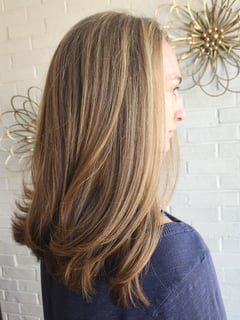 View Women's Hair, Long, Blunt, Blowout, Haircuts, Hair Length, Layered, Highlights, Hair Color, Hairstyles - Arriane Martinez, Colorado Springs, CO