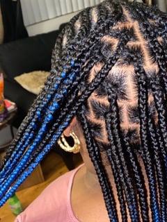 View Women's Hair, Braids (African American), Hairstyles, Curly, Hair Extensions, Natural, 2A, Hair Texture, 2B, 3A, 2C, 3B, 3C, 4A, 4B, 4C, Silk Press, Permanent Hair Straightening - Stephanie Collins, Los Angeles, CA