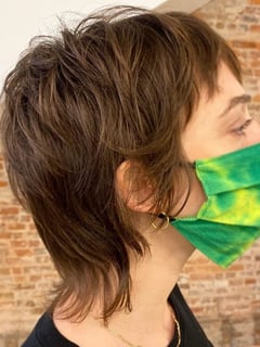 View Women's Hair, Short Hair (Ear Length), Pixie, Hair Color, Balayage - Lauren L Rhodes, Philadelphia, PA