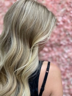 View Highlights, Layers, Hair Length, Color Correction, Long Hair (Upper Back Length), Foilayage, Hair Color, Women's Hair, Curls, Beachy Waves, Hairstyle, Long Hair (Mid Back Length), Blowout, Balayage, Blonde, Ombré, Haircut - Alec Lamb, Cape Coral, FL