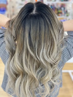 View Hairstyles, Blonde, Balayage, Highlights, Foilayage, Hair Color, Brunette, Women's Hair, Beachy Waves - Thelma Rose, Vallejo, CA