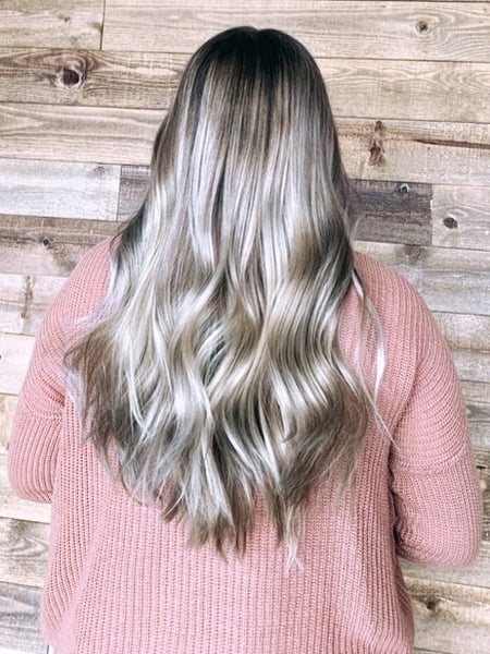 Image of  Women's Hair, Hair Color, Balayage, Blonde, Foilayage, Highlights, Ombré, Color Correction, Hair Length, Medium Length, Long, Haircuts, Layered, Hairstyles