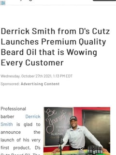 View Cosmetic, Skin Treatments, Facial - Derrick Smith, 