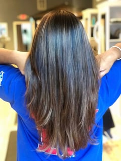 View Highlights, Long Hair (Mid Back Length), Hair Color, Women's Hair, Hair Length - Amber Lynn, La Grange, IL