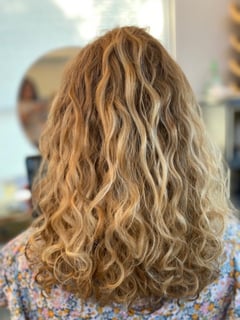 View Curly, Layered, Haircuts, Curly, Women's Hair, Hair Length, Long, Hairstyles - Lisa Badillo, Melbourne, FL