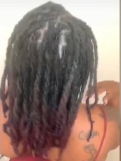 View Women's Hair, Hair Color, Ombré, Protective Styles (Hair), Locs, Hairstyle - Tiante Wallace, Spring, TX