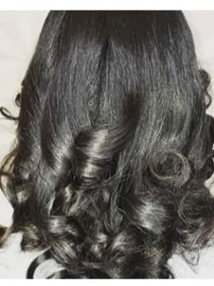 View Women's Hair, Natural, Hairstyles, Hair Texture, 4B, 4C, 4A, Silk Press, Permanent Hair Straightening, Perm Relaxer, Perm - Chanelle Mckinney, Arlington, TX