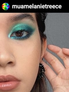 View Skin Tone, Makeup, Technique, Airbrush, Look, Daytime, Evening, Bridal, Glam Makeup, Colors, Blue, Green - Melanie Treece, Las Vegas, NV