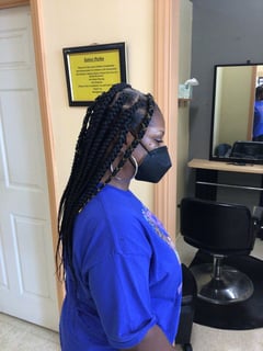View Braids (African American), Natural Hair, Hairstyle, Women's Hair, Protective Styles (Hair) - Mckenzia Cowper-Slaughter, Durham, NC