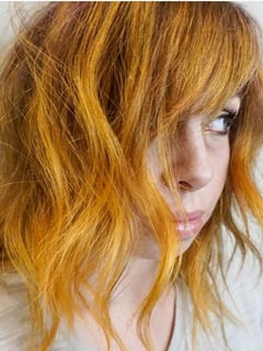 View Women's Hair, Hair Color, Fashion Color, Shoulder Length, Hair Length - Nicole Beck, Dallas, TX