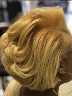 View Short Ear Length, Women's Hair, Hair Length - Cleo Hubbard, Spring, TX