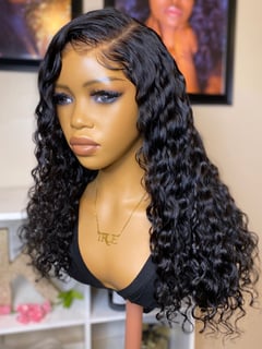 View Haircuts, Long, Hairstyles, Curly, Women's Hair, Hair Color, Wigs, Hair Length, Curly, Black, Weave, Protective - Kendra Holmes, Brunswick, GA
