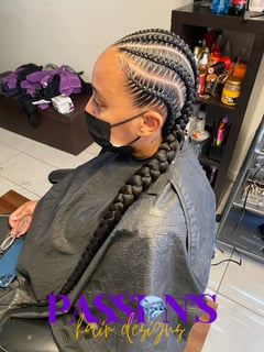 View Women's Hair, Long, Hairstyles, Hair Length, Braids (African American) - Passion Finks, Las Vegas, NV