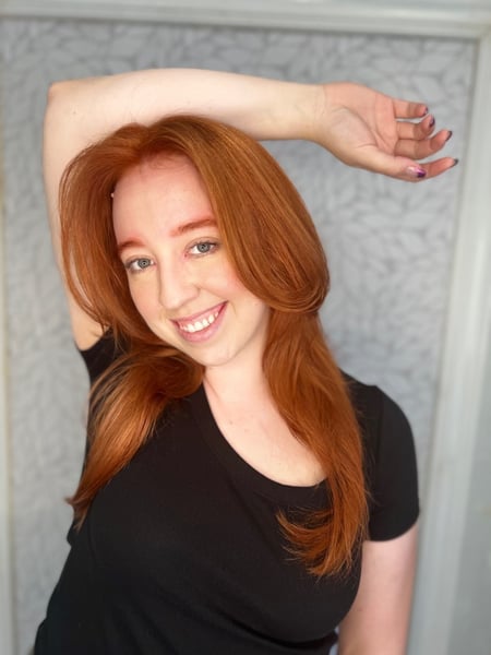 Image of  Red, Women's Hair, Hair Color