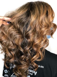 View Blowout, Long, Hairstyles, Beachy Waves, Women's Hair, Hair Color, Highlights, Hair Length, Color Correction, Bridal, Foilayage, Natural - Adrienne Lister, Dallas, TX