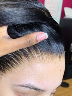 View Women's Hair, Hairstyle, Haircut, Bangs, Blunt (Women's Haircut), Bob, Layers, Hair Extensions, Natural Hair, Protective Styles (Hair), Updo, Weave, Wig (Hair), Hair Texture, 3A, 3B, 3C, 4A, 4B, 4C - saniayah newton, Boston, MA