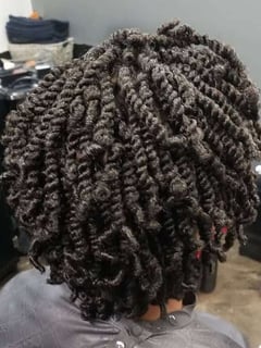 View Curly, Short Hair (Ear Length), Women's Hair, Hairstyle, Natural Hair, Haircut, Hair Length - Tiawan Brathwaite, Denham Springs, LA