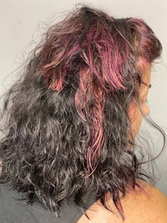 View Hair Color, Fashion Hair Color, Brunette Hair, Women's Hair - Krissie Vailolo, Red Oak, TX