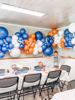 View Graduation, Wedding, Baby Shower, Birthday, Event Type, Balloon Arch, Balloon Garland, Balloon Wall, Arrangement Type, Balloon Decor, Banner/Sign, School Pride, Balloon Column, Characters, Flowers, Accents, Corporate Event, Valentine's Day, Holiday - Kenzie Stein, Rochester, NY