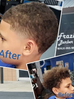 View Medium Fade, Haircut, Men's Hair - Antonio Frazier, Louisville, KY