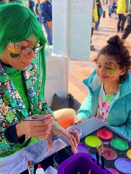 Image of  Face Painting, Shapes & Things, Stars