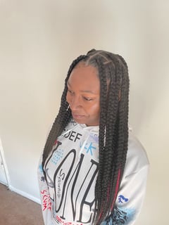 View Protective, Braids (African American), Hairstyles, Women's Hair, Hair Extensions, Natural, Boho Chic Braid, Weave - Aissatou Diallo, Riverdale, GA