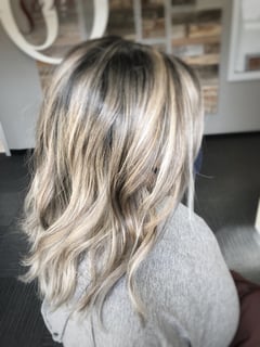 View Women's Hair, Blonde, Foilayage, Balayage, Hair Color - Brandi Jenkins, Westminster, CO