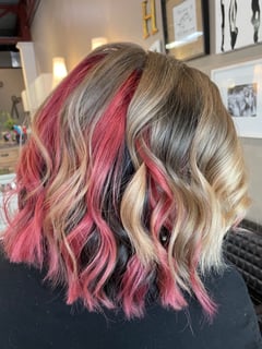 View Women's Hair, Hair Color, Fashion Color - Payton Brower, Fishers, IN