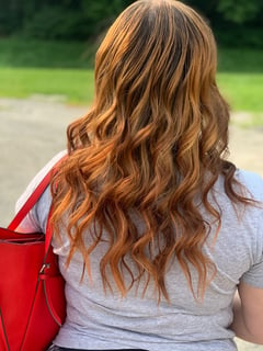 View Hair Color, Women's Hair, Balayage, Hairstyle, Beachy Waves, Highlights - Gabrielle Jones, Louisville, KY