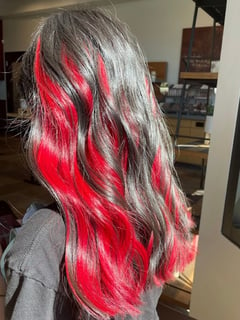 View Blunt, Fashion Color, Full Color, Hair Color, Red, Natural, Hairstyles, Beachy Waves, Women's Hair, Haircuts - Karli Hughes, Plymouth, MN