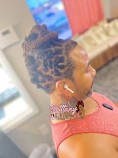 View Men's Hair, Locs, Hairstyles, Braids (African American) - Brittany Lynn, Woodbridge, VA
