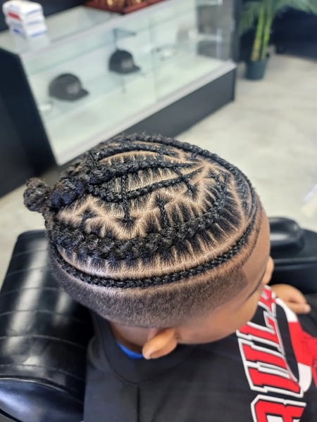 Image of  Braids (African American), Hairstyles, Men's Hair, Locs