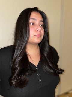 View Long Hair (Upper Back Length), Hair Length, Blowout, Women's Hair, Hairstyle, Straight - Bianca Nieves, New York, NY