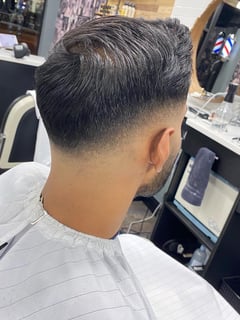 View Men's Hair, Haircut, Low Fade, Medium Fade, High Fade, Hairstyles, Mohawk, Mullet, Hair Color, Fashion Color , Blonde, Brunette, Highlights, Grey, Red, Blowout - TONY VELOZ, Brookline, MA