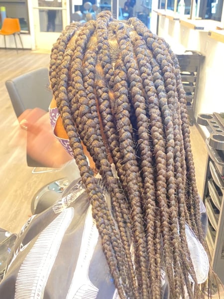 Image of  Kid's Hair, Protective Styles, Hairstyle, Braiding (African American)