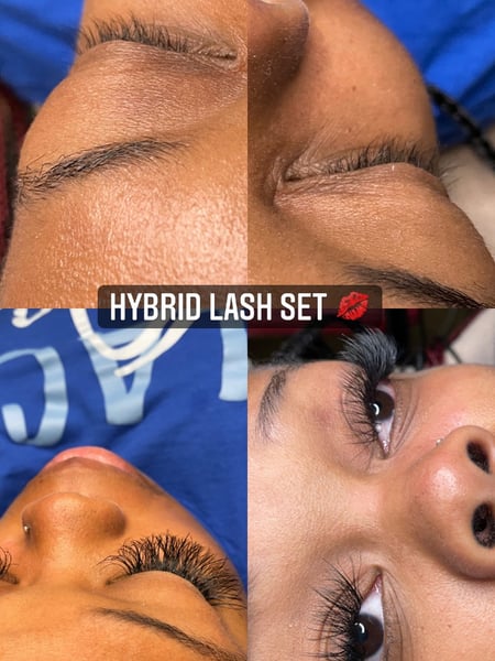 Image of  Hybrid, Lash Type, Eyelash Extensions, Lashes