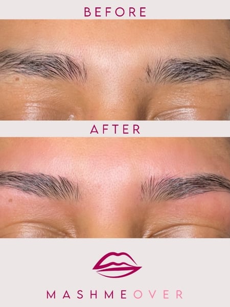 Image of  Brows, Brow Shaping, Brow Technique, Wax & Tweeze, Arched