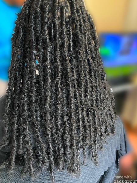 Image of  Women's Hair, Locs, Hairstyles, Protective, Weave, 3B, Hair Texture, 3A