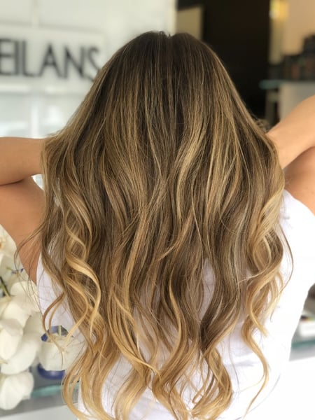 Image of  Women's Hair, Balayage, Hair Color, Color Correction, Blonde, Highlights, Ombré, Foilayage