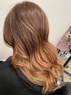 View Haircuts, Blonde, Balayage, Brunette, Long, Hairstyles, Beachy Waves, Curly, Women's Hair, Hair Color, Highlights, Layered, Hair Length, Full Color, Medium Length, Foilayage - Alec Lamb, Cape Coral, FL