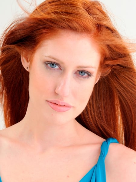 Image of  Red, Hair Color, Women's Hair